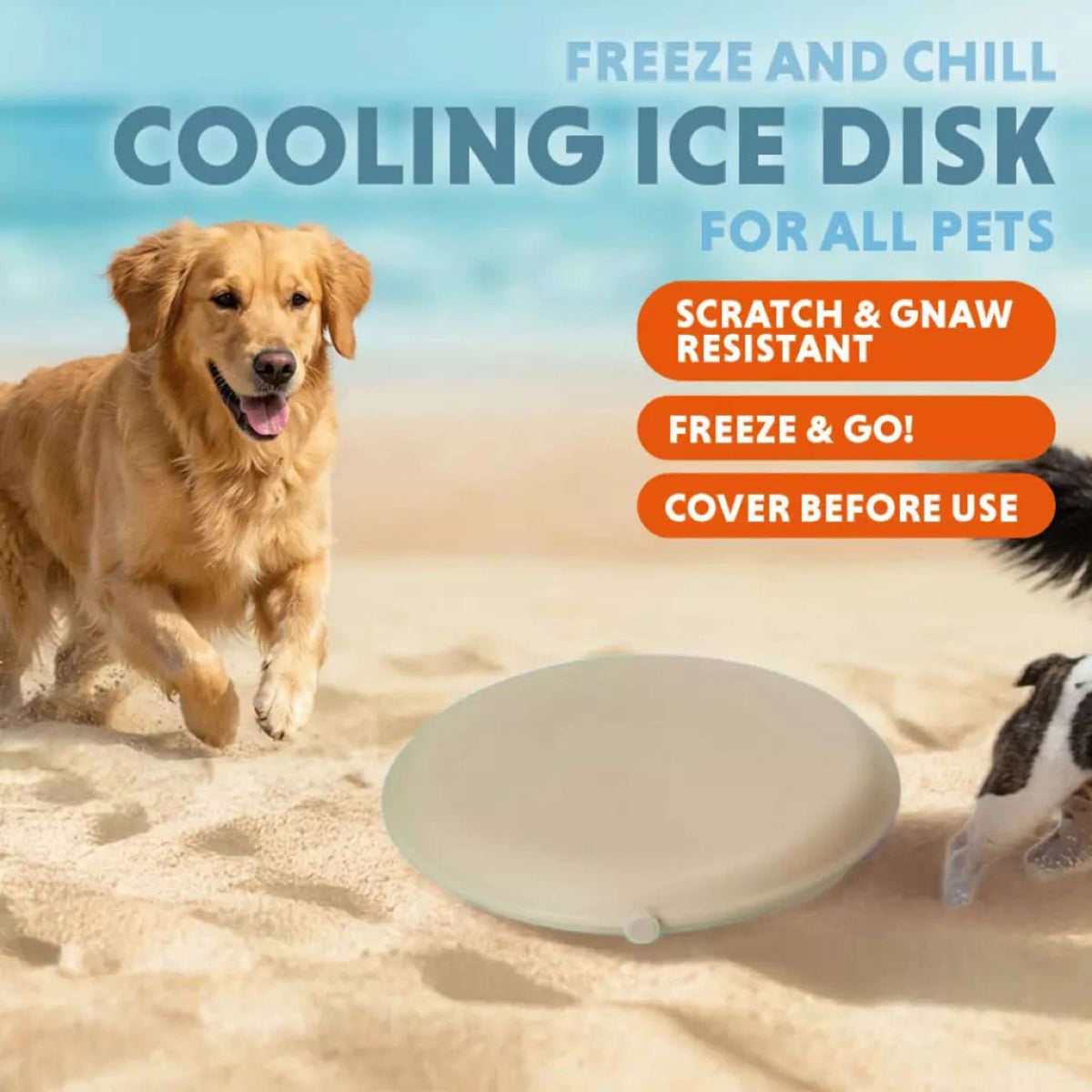 CoolPets Cooling Disc Beige