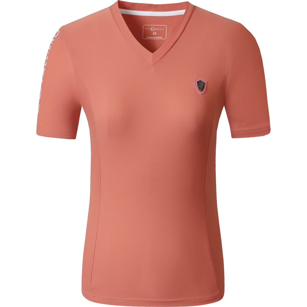 Covalliero T-Shirt SS25 Coral