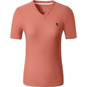 Covalliero T-Shirt SS25 Coral