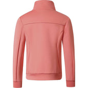 Covalliero Sudadera con capucha y cremallera SS25 Coral