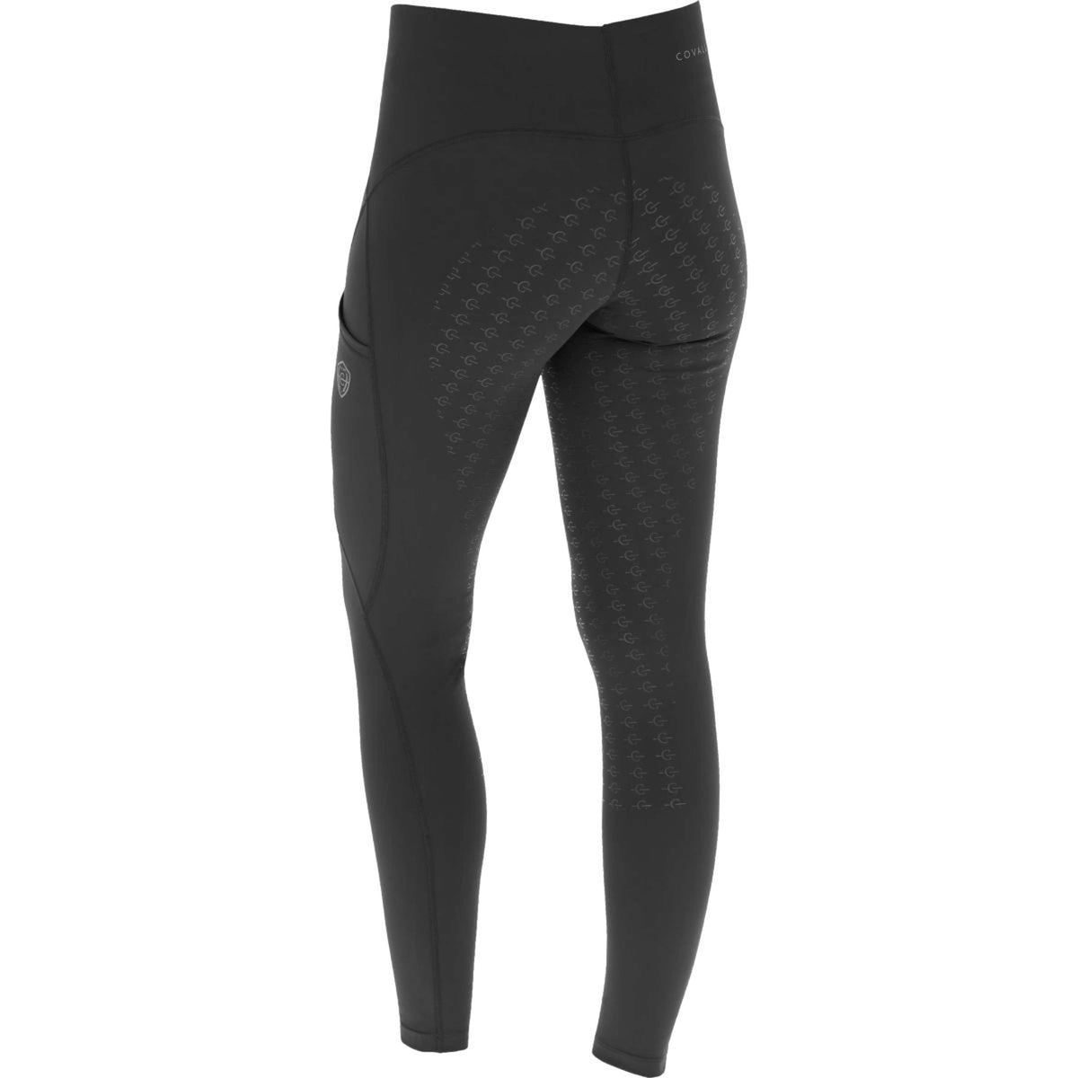 Covalliero Legging de Equitación Full Grip SS25 Negro