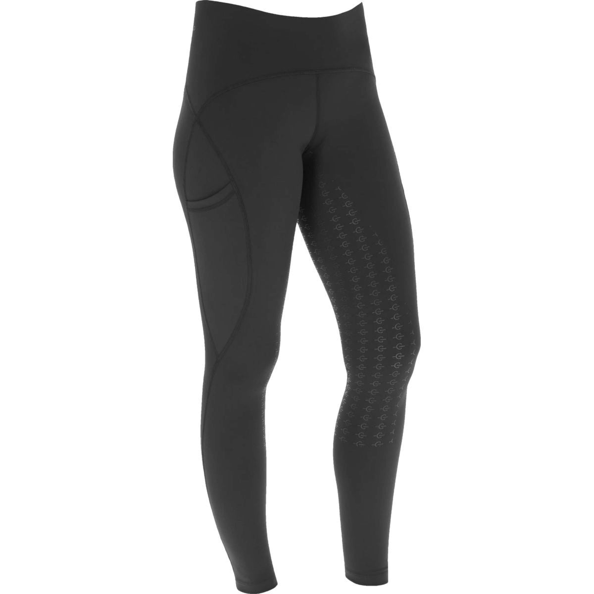 Covalliero Legging de Equitación Full Grip SS25 Negro
