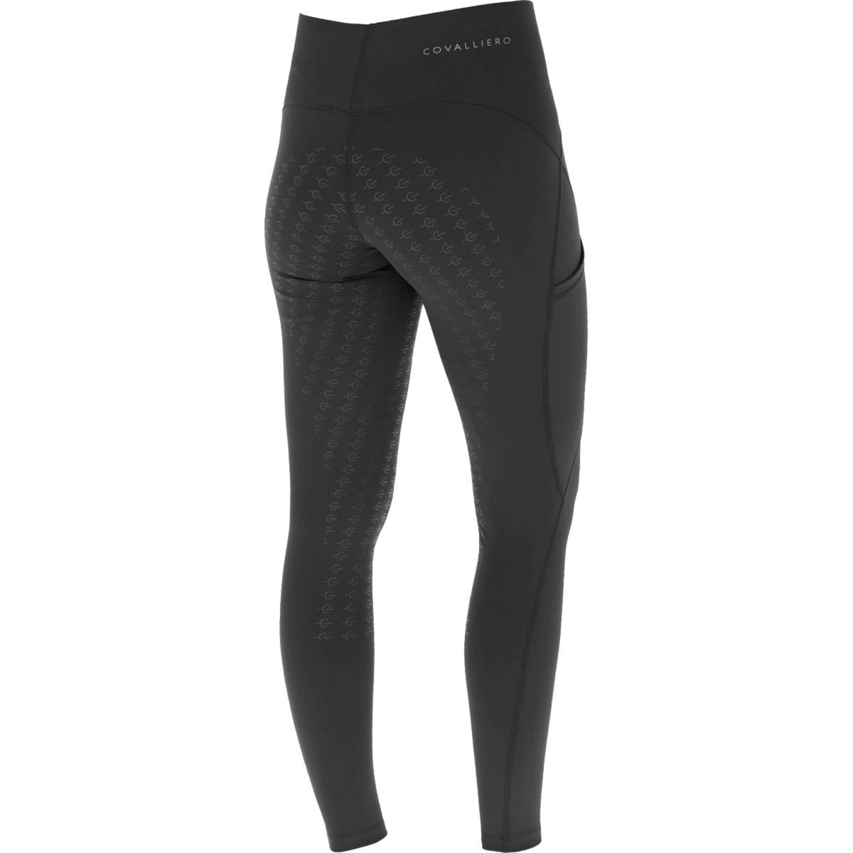 Covalliero Legging de Equitación Full Grip SS25 Negro