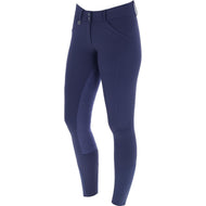 Covalliero Pantalones Premium Leather Full Grip SS25 Dark Navy