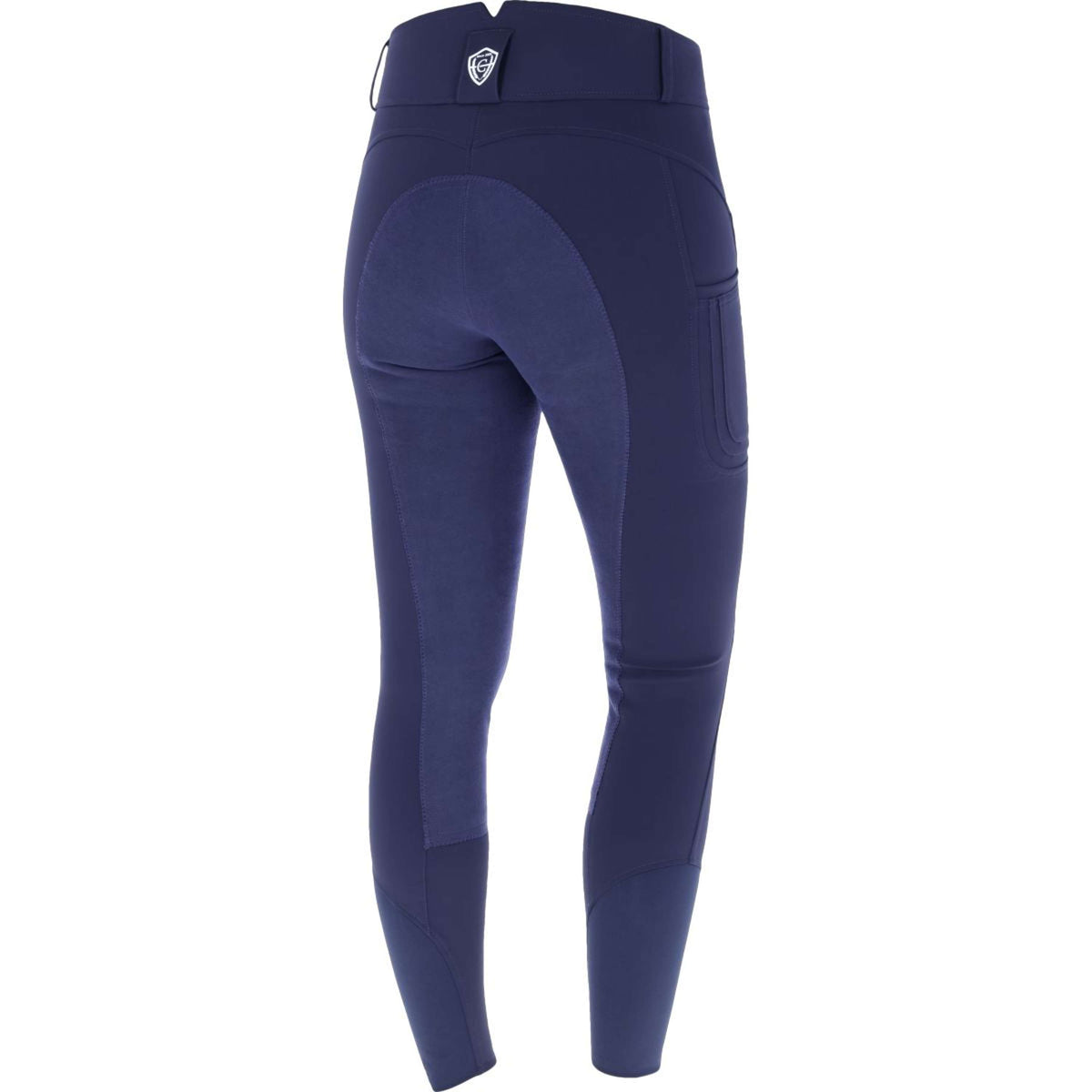 Covalliero Pantalones Premium Leather Full Grip SS25 Dark Navy