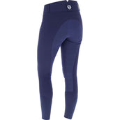 Covalliero Pantalones Premium Leather Full Grip SS25 Dark Navy
