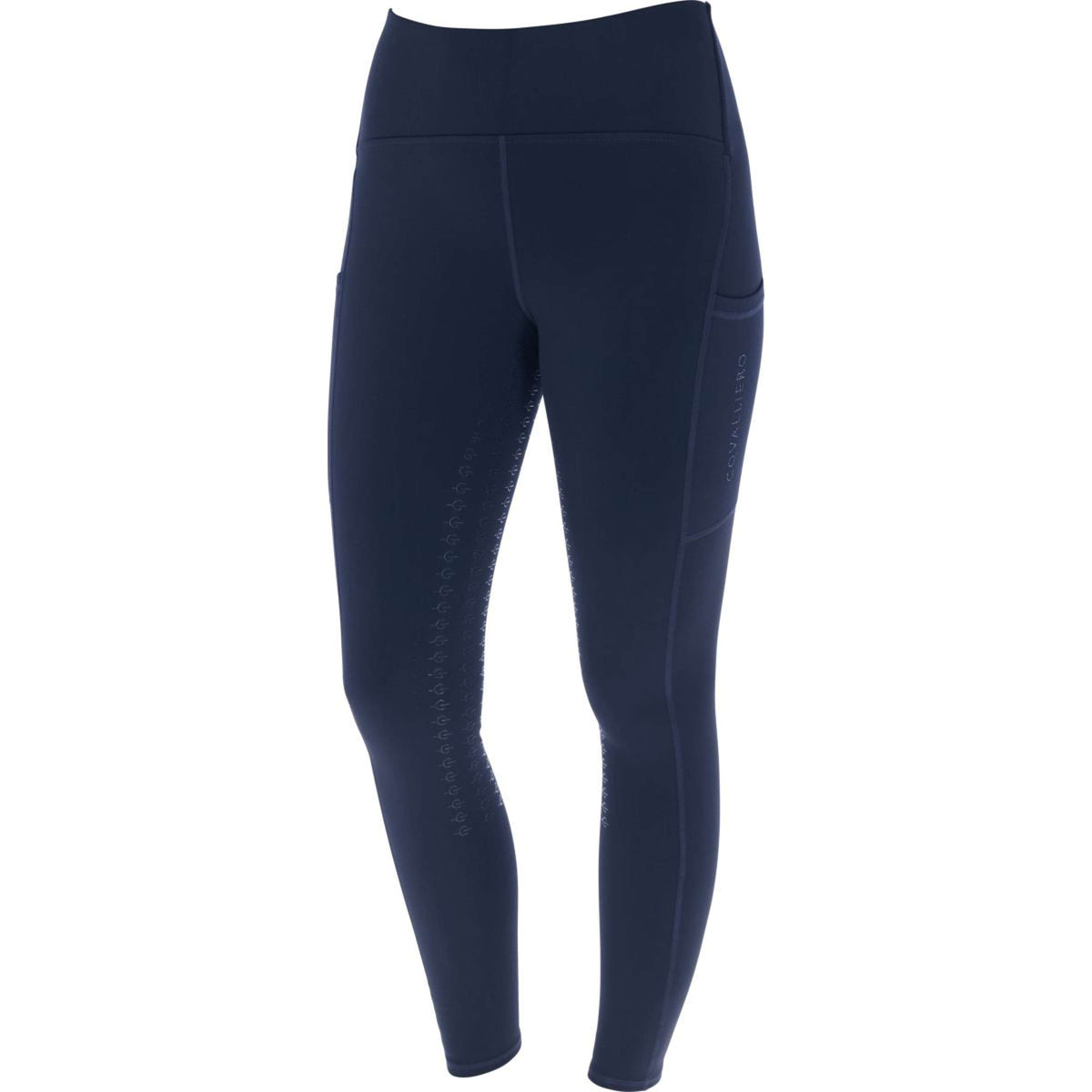 Covalliero Legging de Equitación AW25 Full Grip Dark Navy