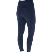 Covalliero Legging de Equitación AW25 Full Grip Dark Navy
