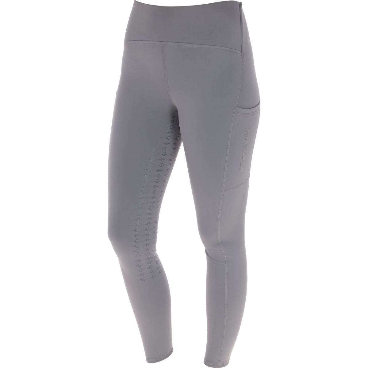 Covalliero Legging de Equitación AW25 Full Grip Steel Grey