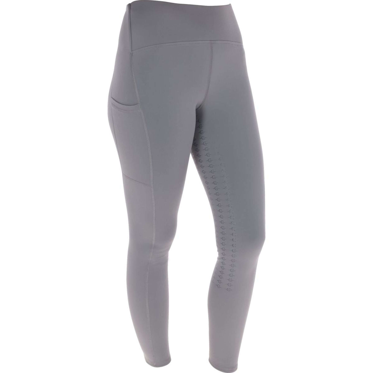Covalliero Legging de Equitación AW25 Full Grip Steel Grey