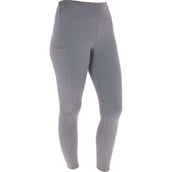 Covalliero Legging de Equitación AW25 Full Grip Steel Grey