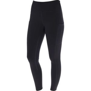 Covalliero Legging de Equitación AW25 Full Grip Negro