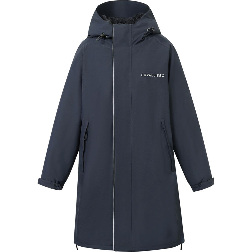 Covalliero Abrigo Largo Arctic AW25 Dark Navy Covalliero Abrigo Largo Arctic AW25 Dark Navy