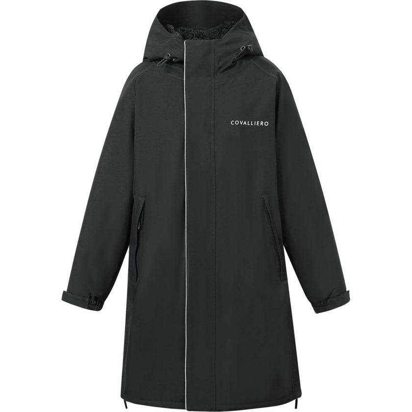 Covalliero Abrigo Largo Arctic AW25 Negro