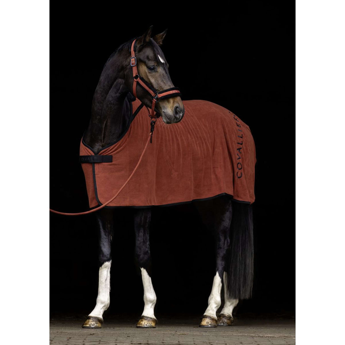 Covalliero Manta de Forro Polar AW25 Oxido