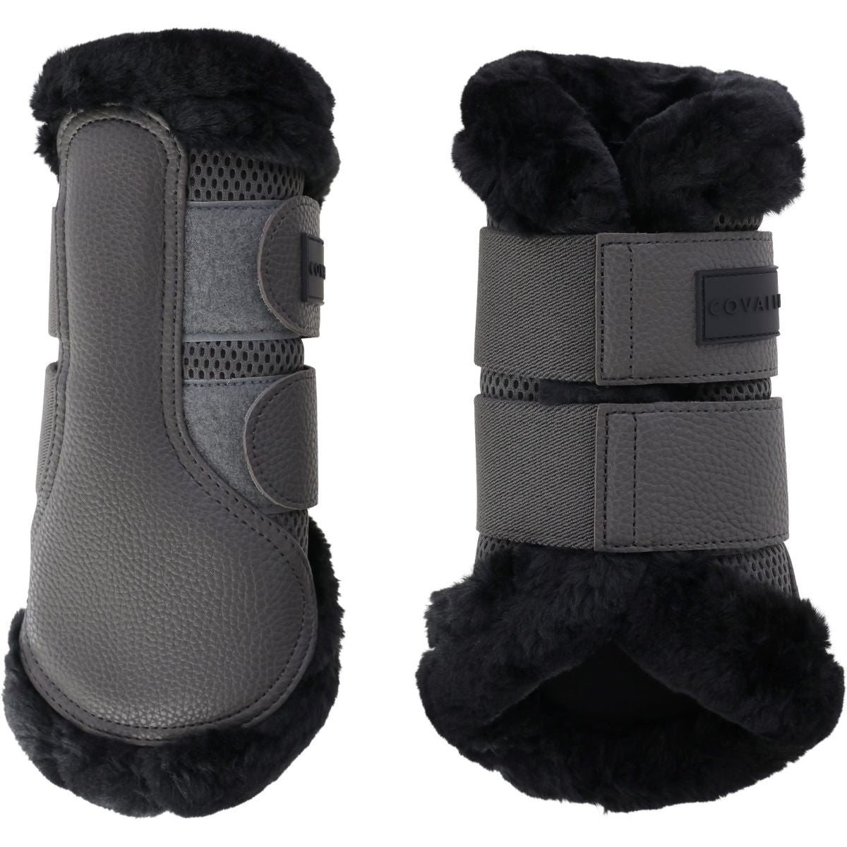 Covalliero Protectores de piernas AW25 Steel Grey
