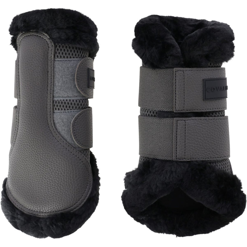 Covalliero Protectores de piernas AW25 Steel Grey