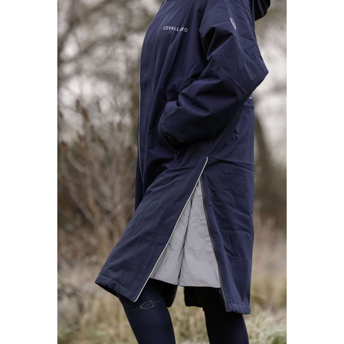 Covalliero Abrigo Largo Arctic AW25 Dark Navy