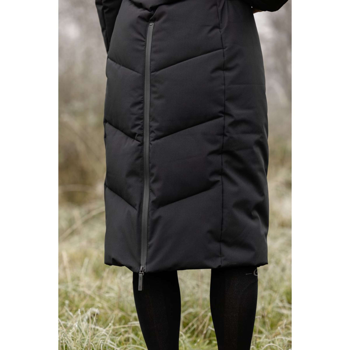 Covalliero Abrigo Largo AW25 Negro