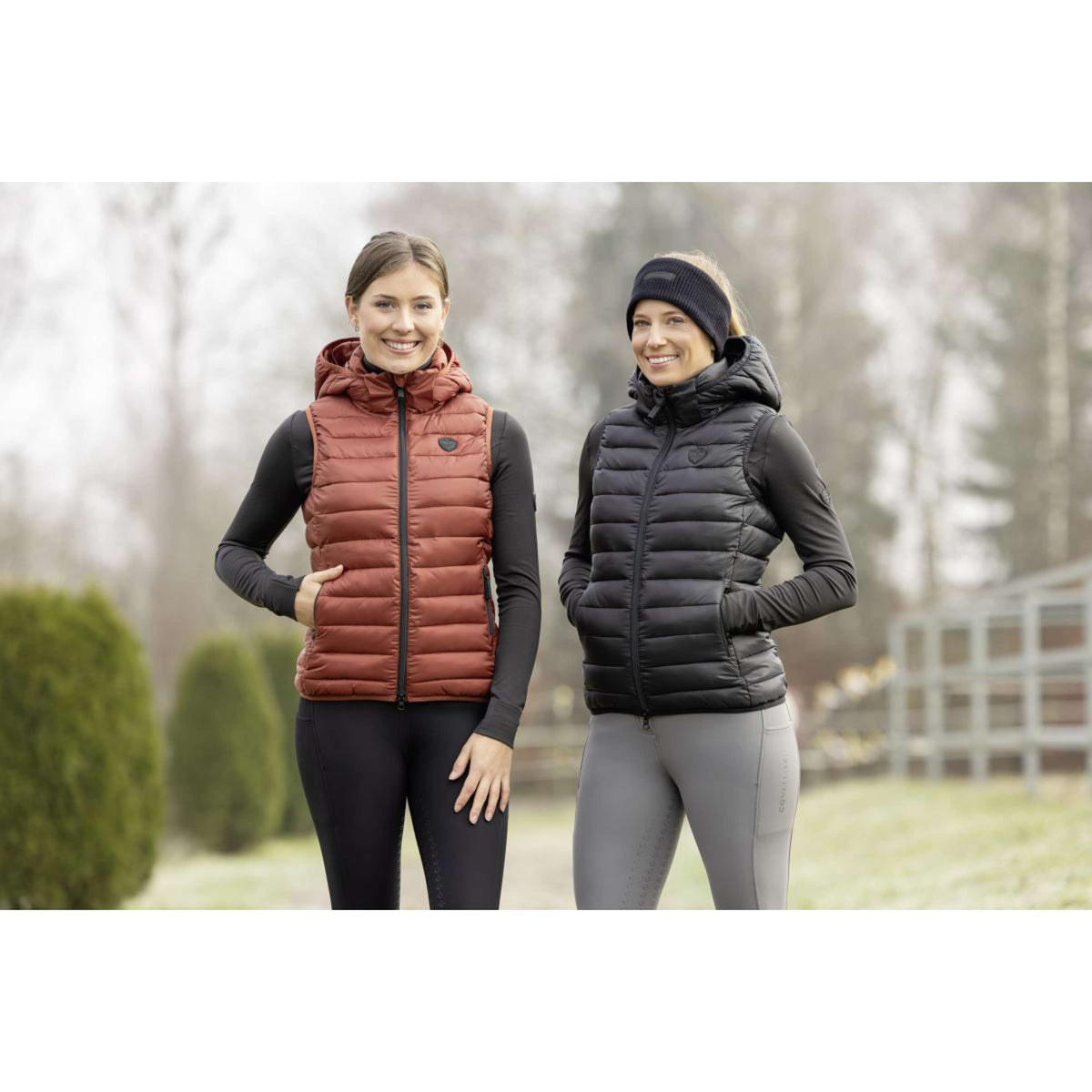 Covalliero Chaleco Quilted AW25 Oxido