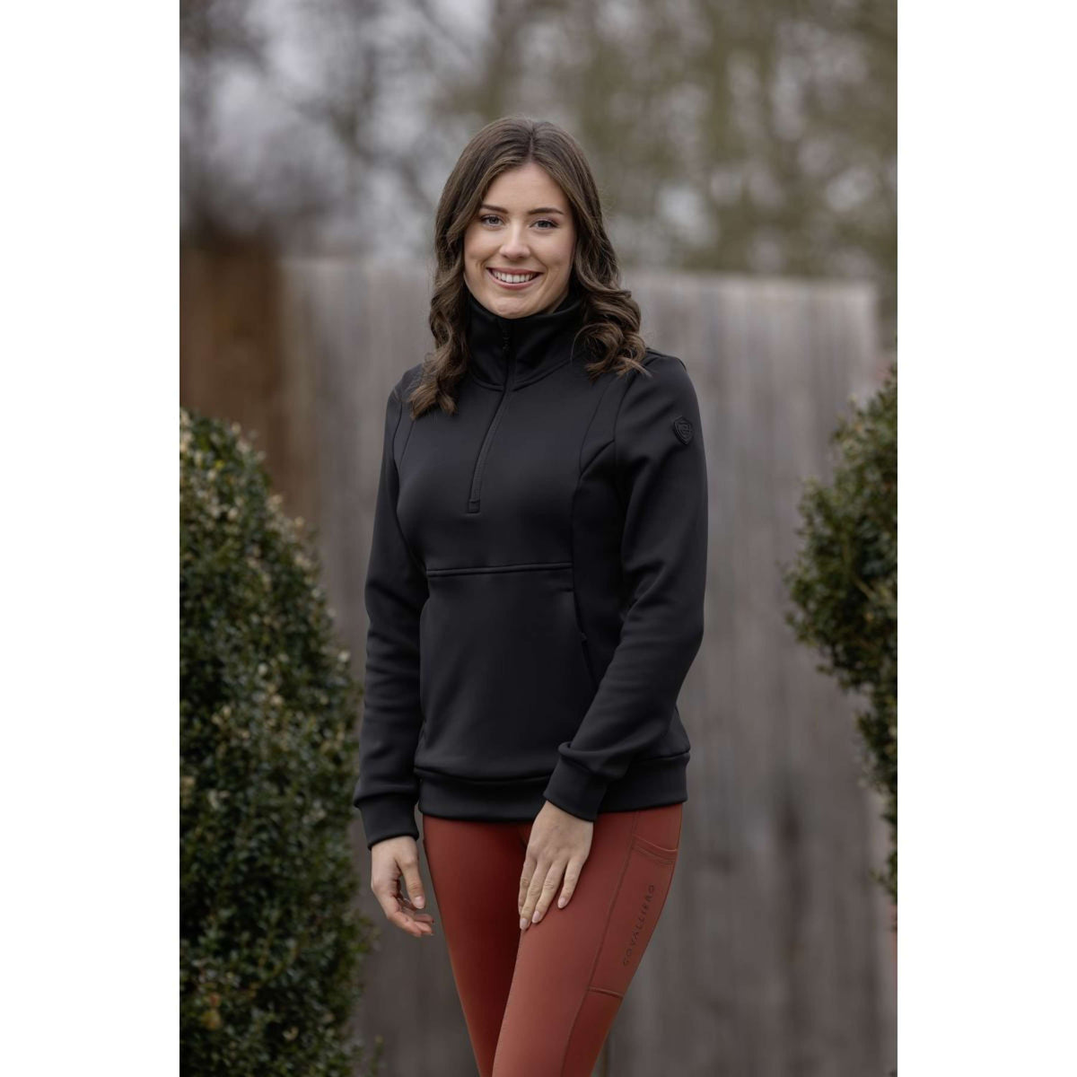 Covalliero Sweater AW25 Negro