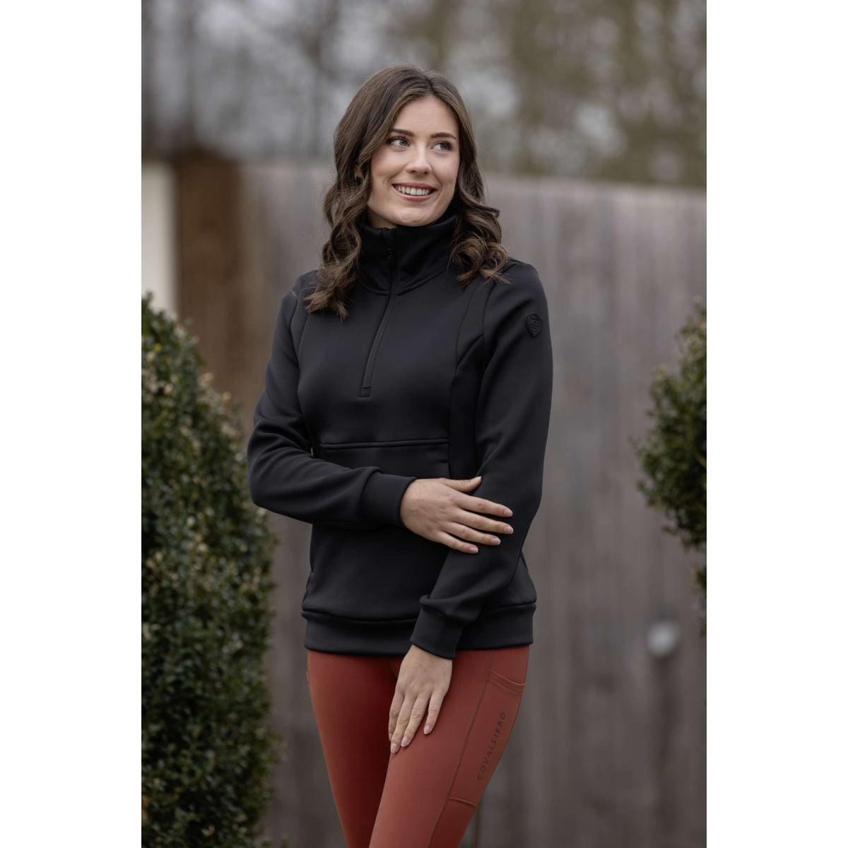 Covalliero Sweater AW25 Negro