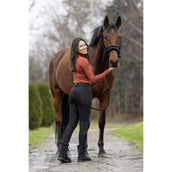 Covalliero Pantalón de Equitación AW25 Leather Full Grip Negro