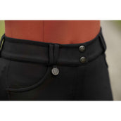 Covalliero Pantalón de Equitación AW25 Leather Full Grip Negro