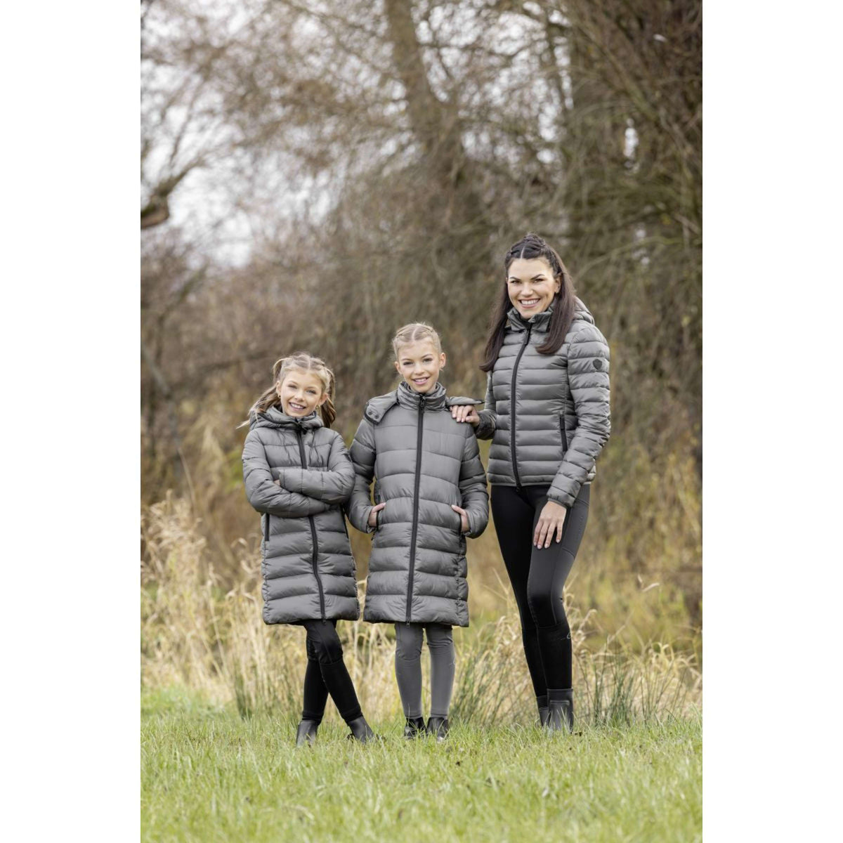 Covalliero Abrigo Largo AW25 Kids Steel Grey