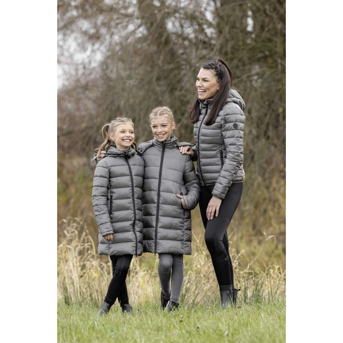 Covalliero Abrigo Largo AW25 Kids Steel Grey