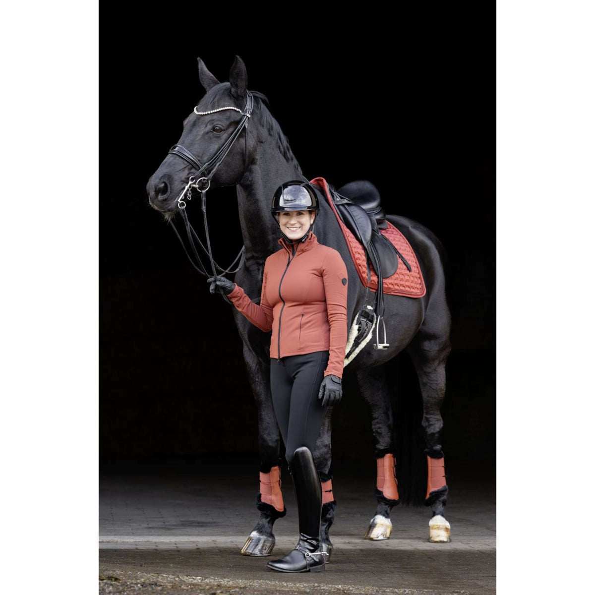 Covalliero Protectores de piernas AW25 Oxido