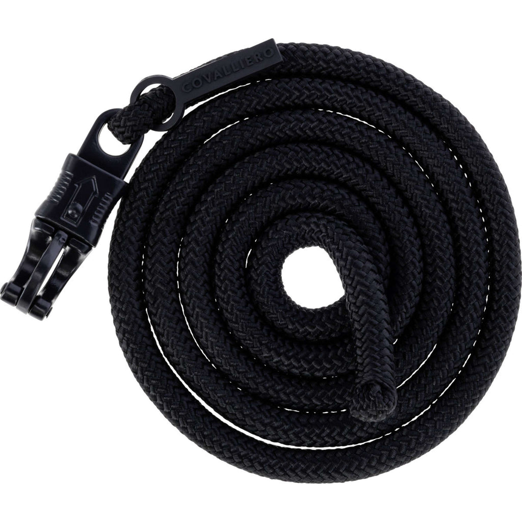 Covalliero Corda per Cavezza AW26 con Gancho de Pánico Negro