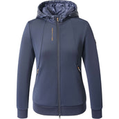 Covalliero Sudadera con capucha y cremallera AW26 Dark Navy