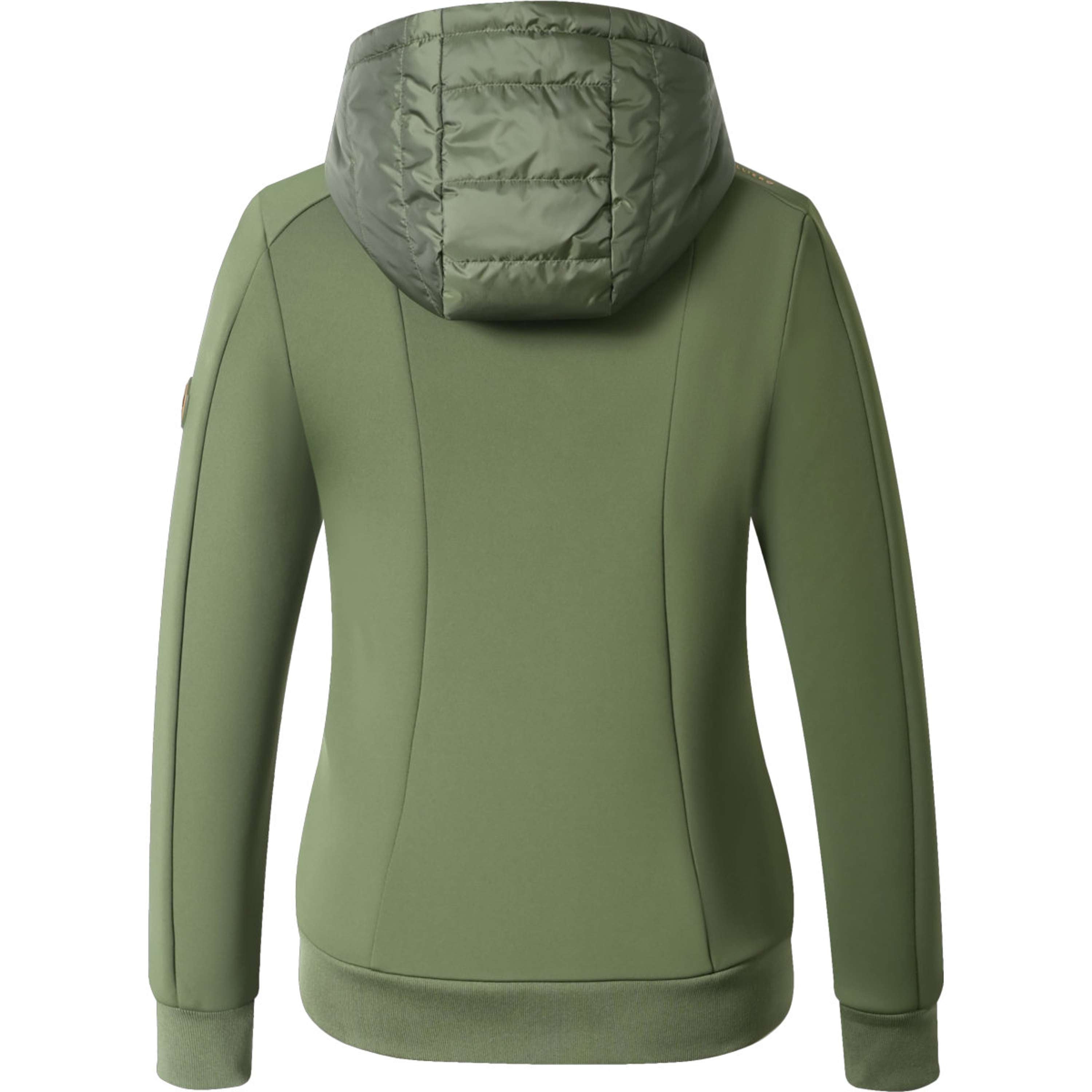 Covalliero Sudadera con capucha y cremallera AW26 Forest Green