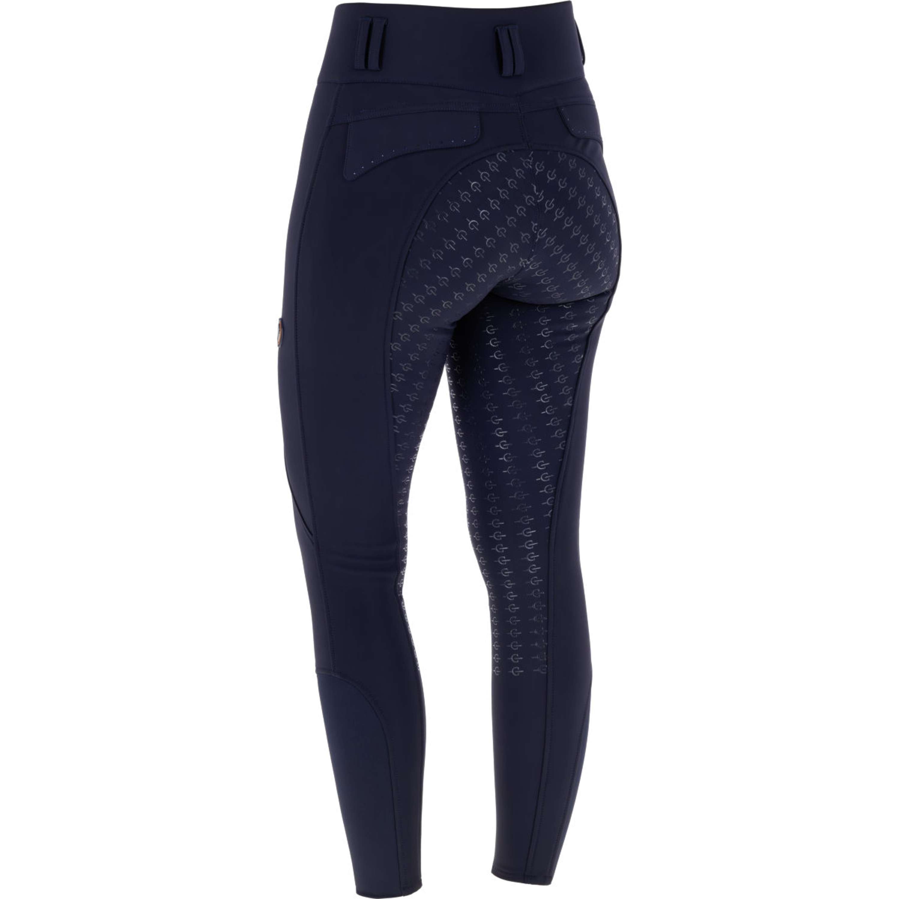 Covalliero Pantalón de Equitación Hight Waist Full Grip AW26 Dark Navy