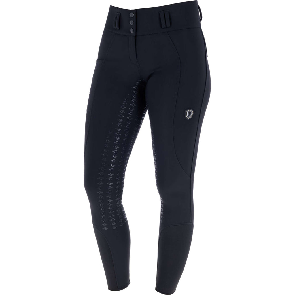 Covalliero Pantalón de Equitación Hight Waist Full Grip AW26 Negro