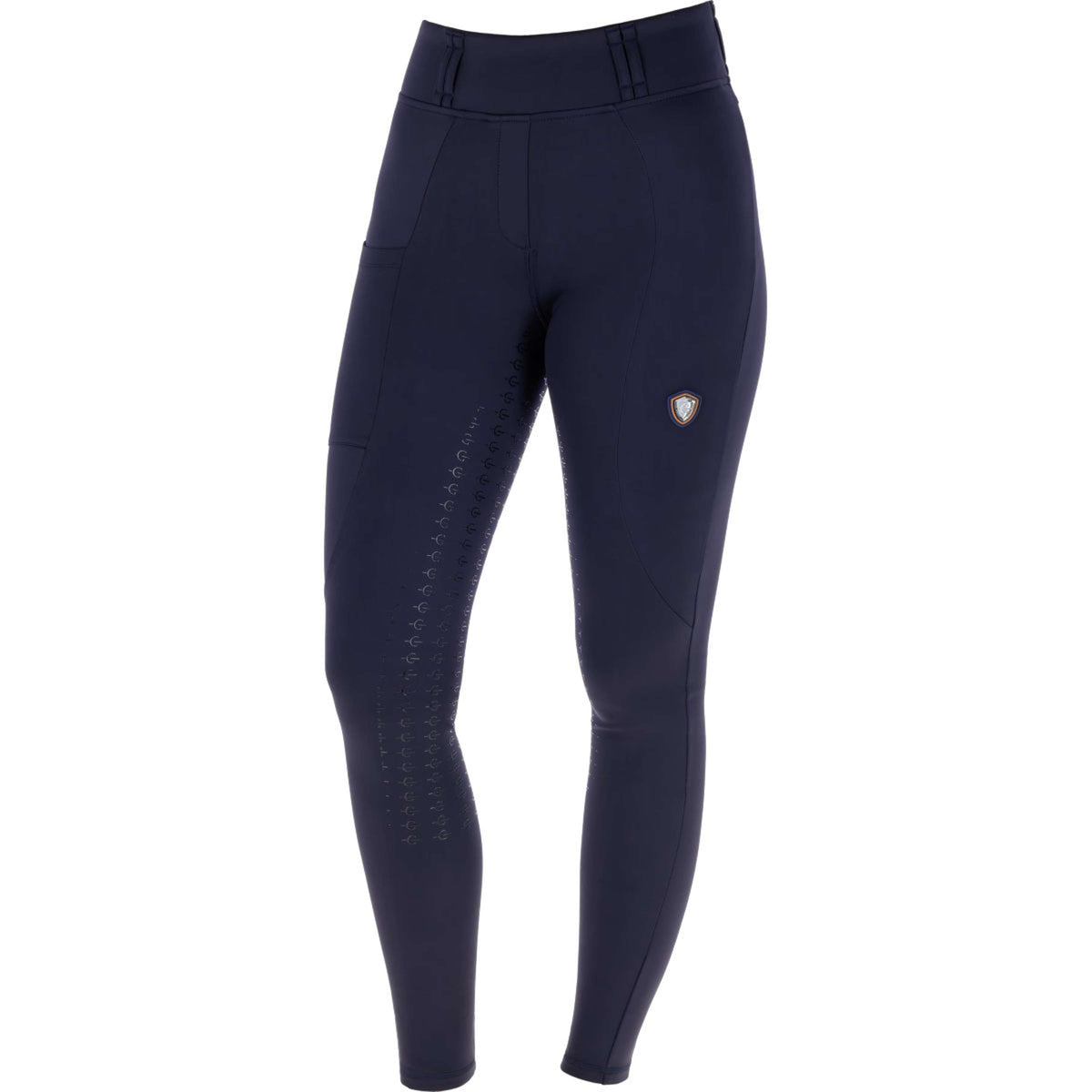 Covalliero Legging de Equitación Full Grip AW26 Dark Navy