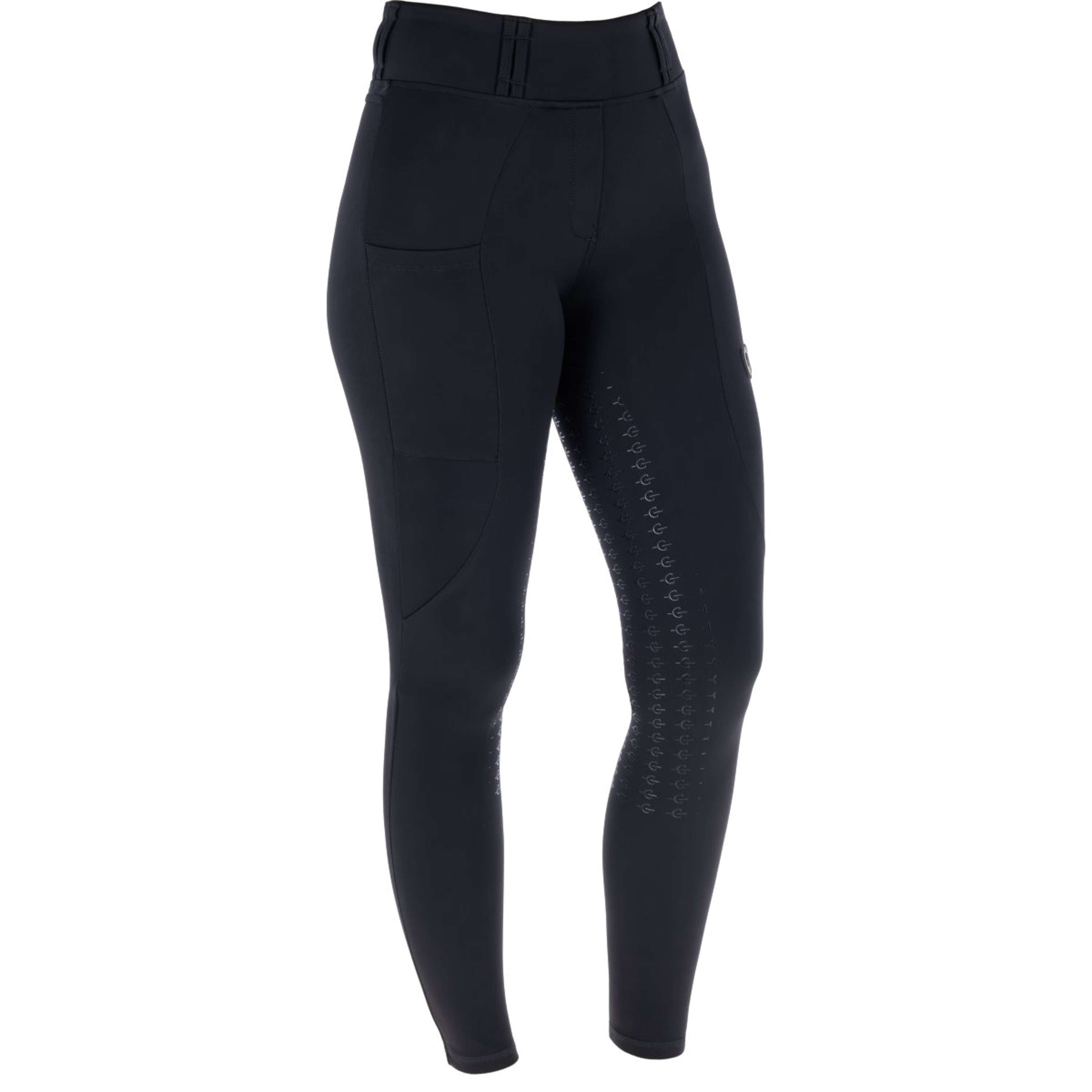 Covalliero Legging de Equitación Full Grip AW26 Negro