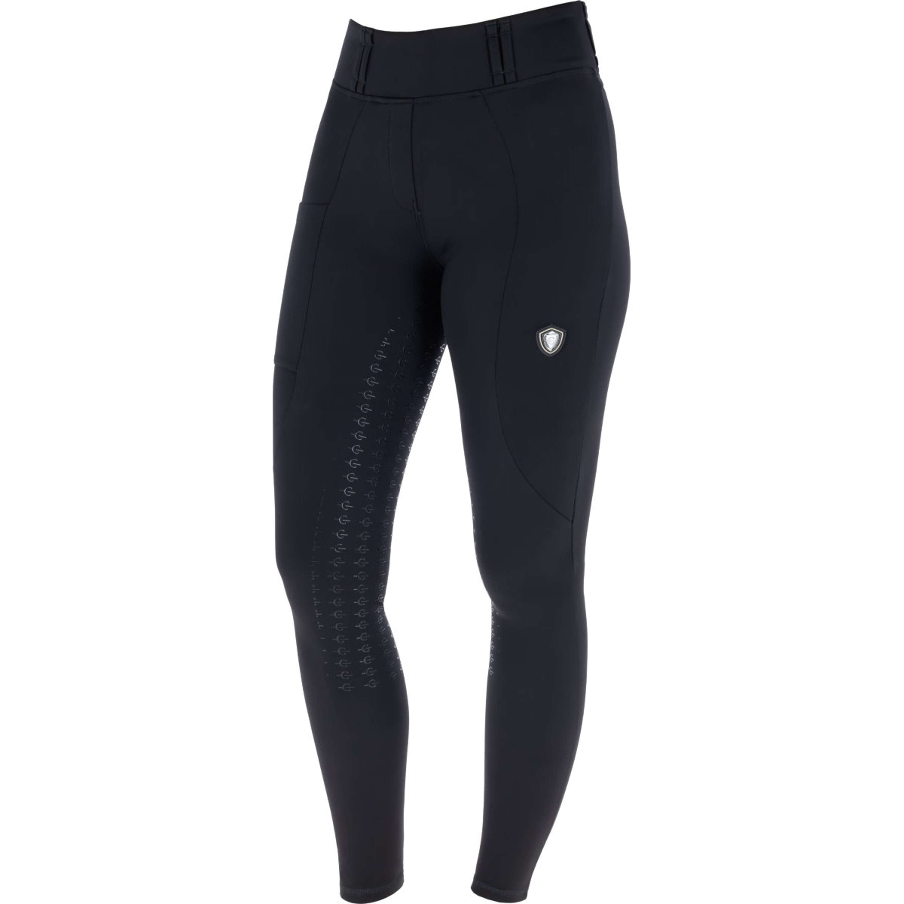 Covalliero Legging de Equitación Full Grip AW26 Negro
