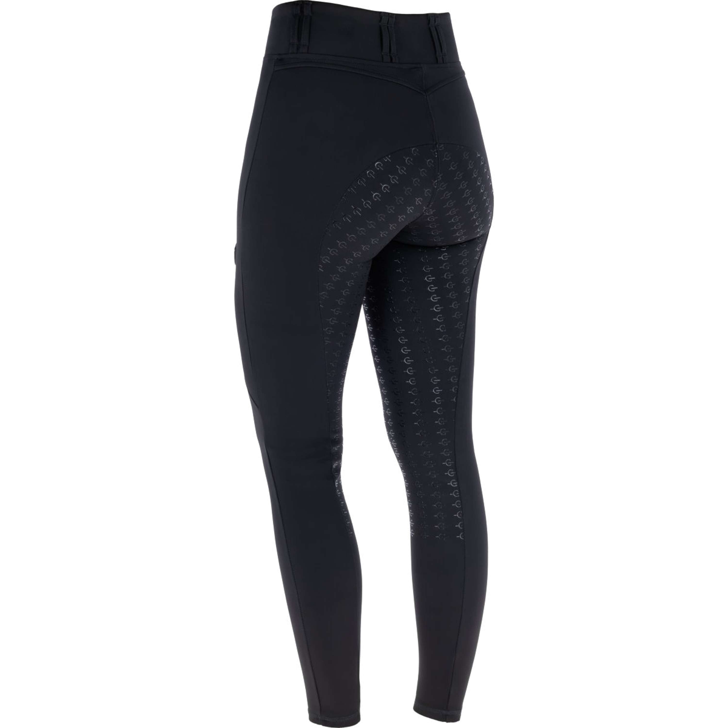 Covalliero Legging de Equitación Full Grip AW26 Negro