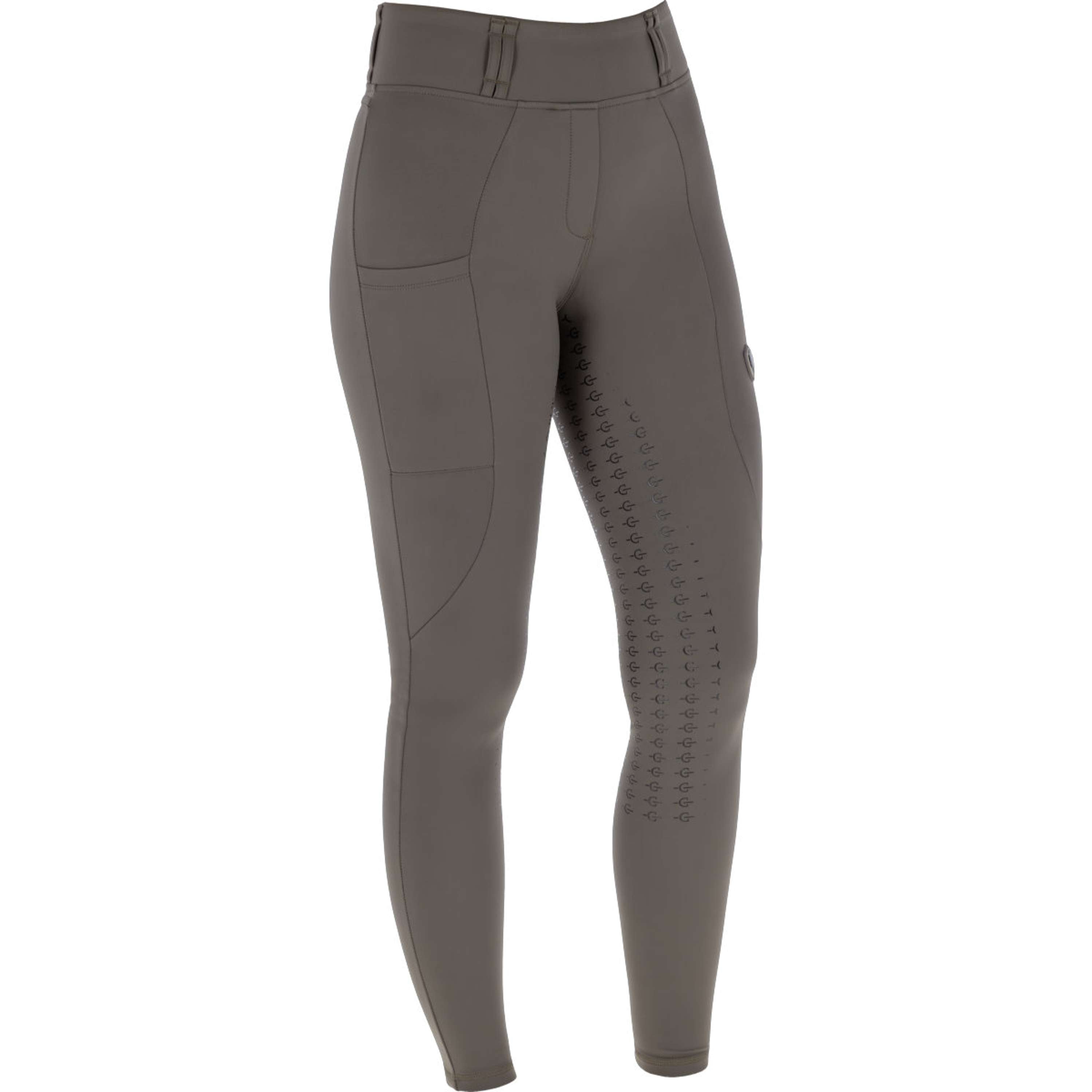 Covalliero Legging de Equitación Full Grip AW26 Milky Chocolate