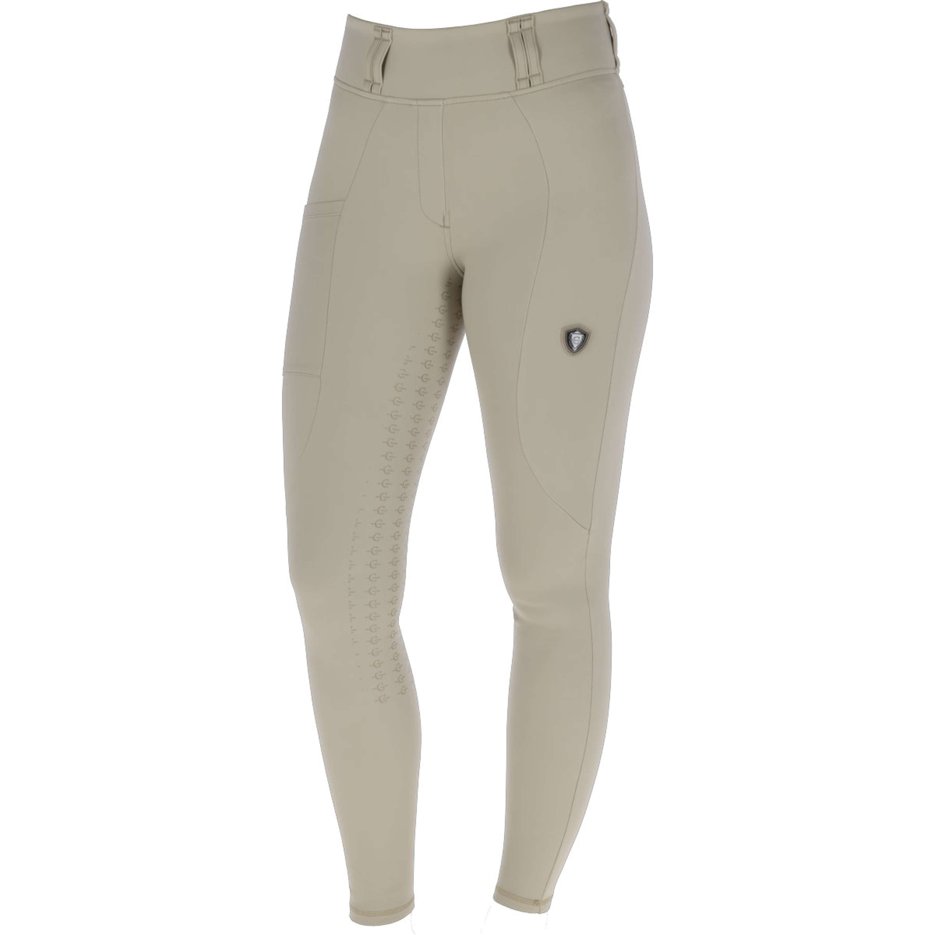 Covalliero Legging de Equitación Full Grip AW26 Beige