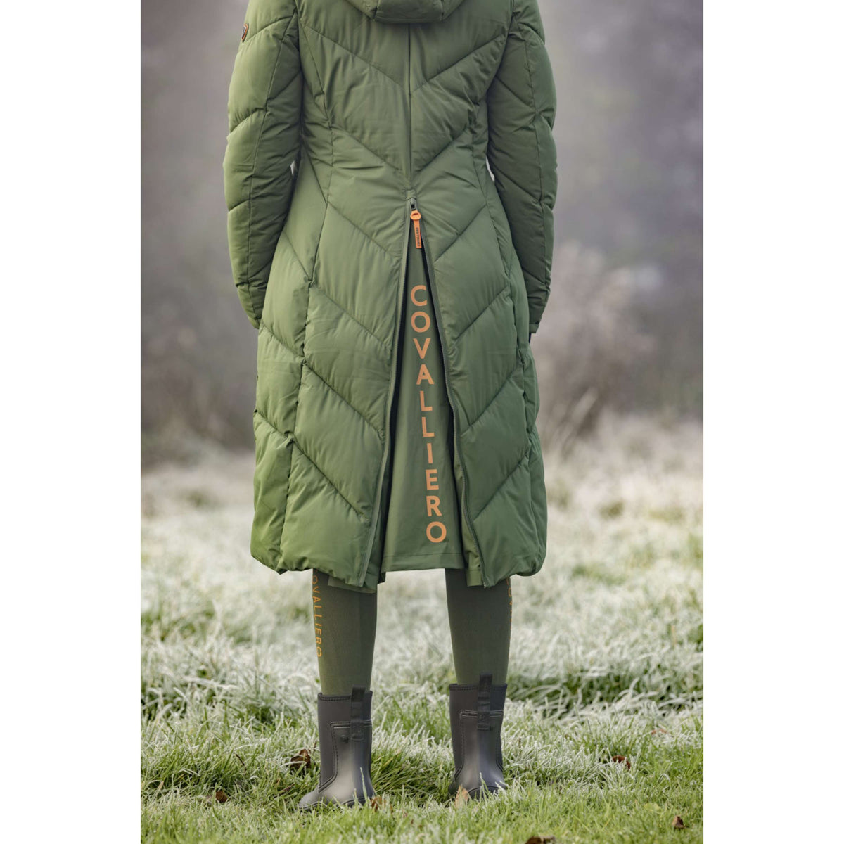 Covalliero Abrigo largo de invierno AW26 Forest Green