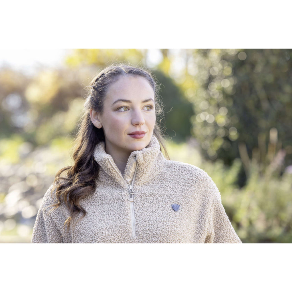 Covalliero Suéter Teddy AW26 Beige