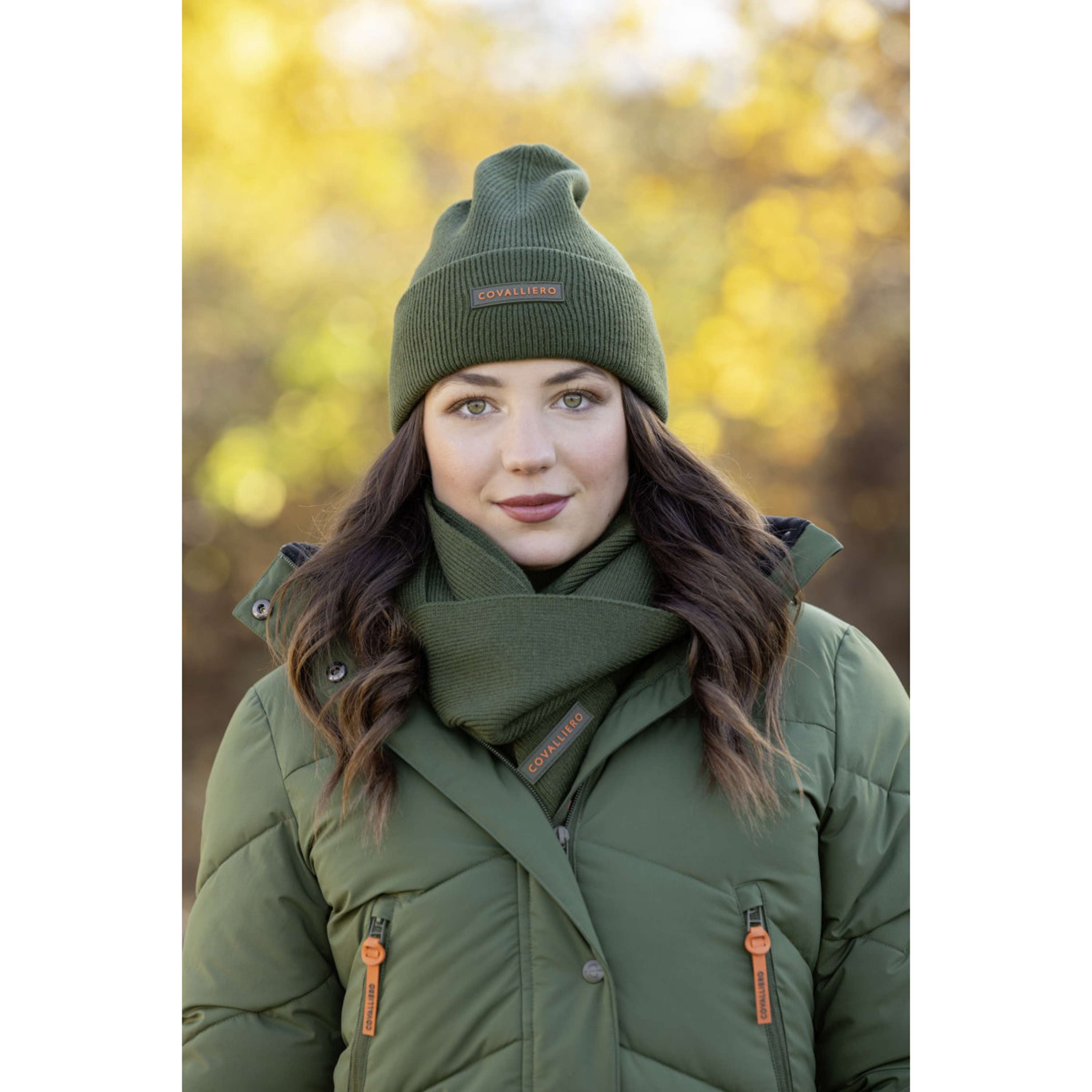 Covalliero Gorro AW26 Forest Green