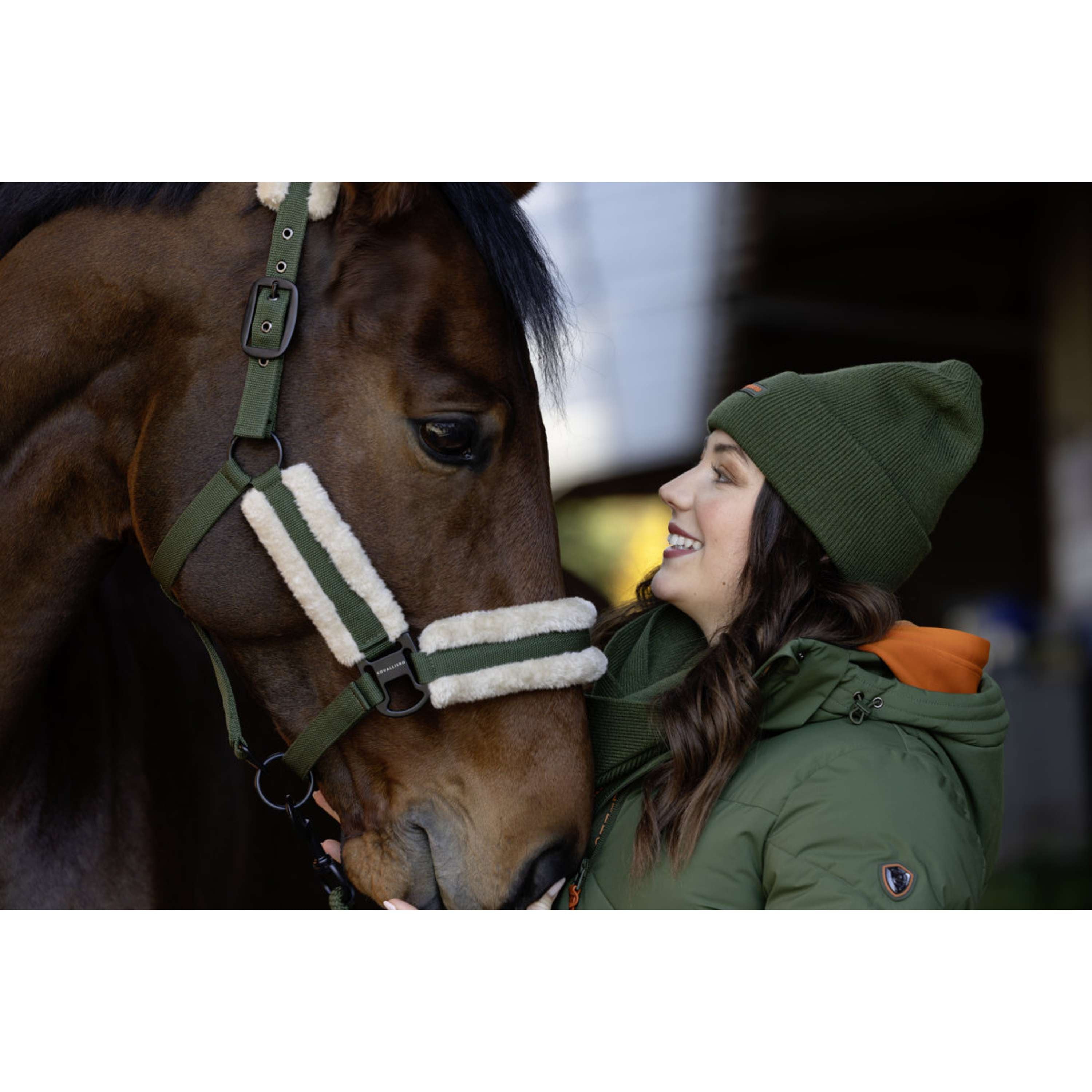 Covalliero Bufanda AW26 Forest Green