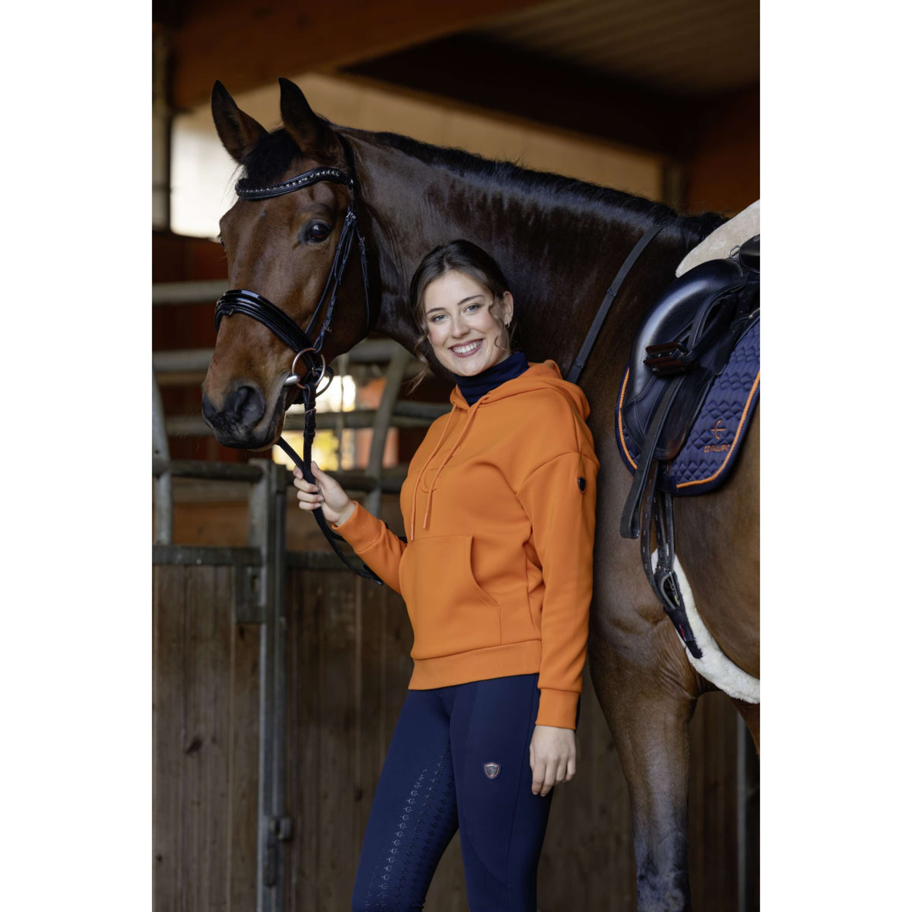 Covalliero Sudadera AW26 Naranja