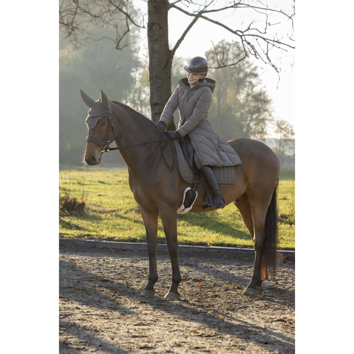 Covalliero Abrigo largo de invierno AW26 Milky Chocolate