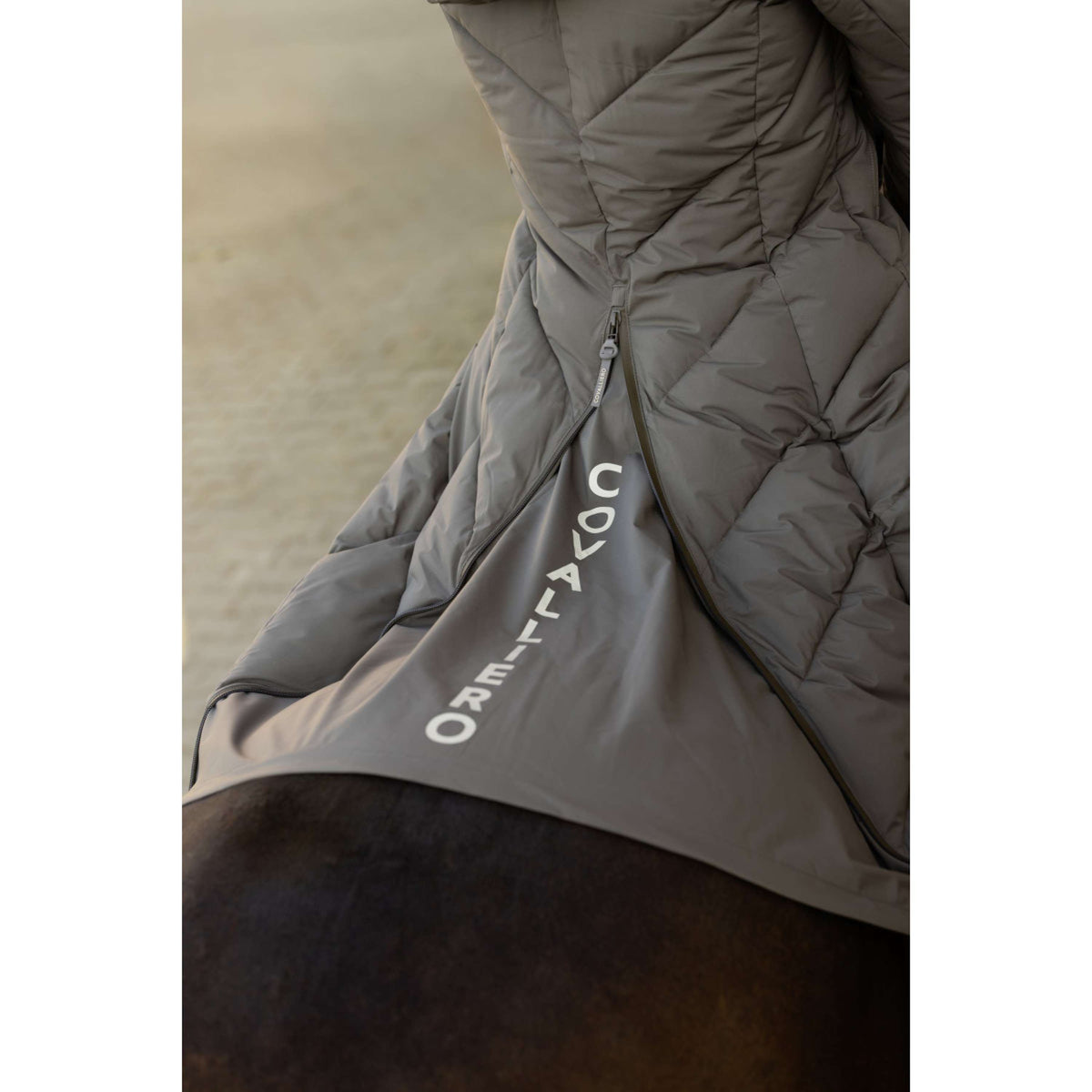 Covalliero Abrigo largo de invierno AW26 Milky Chocolate