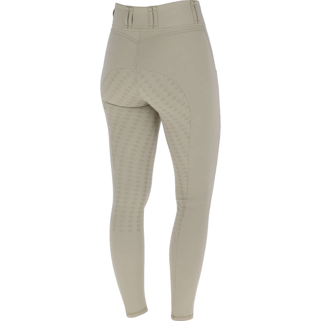 Covalliero Legging de Equitación Full Grip AW26 Beige